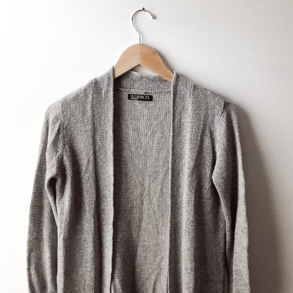 Grey Cardigan